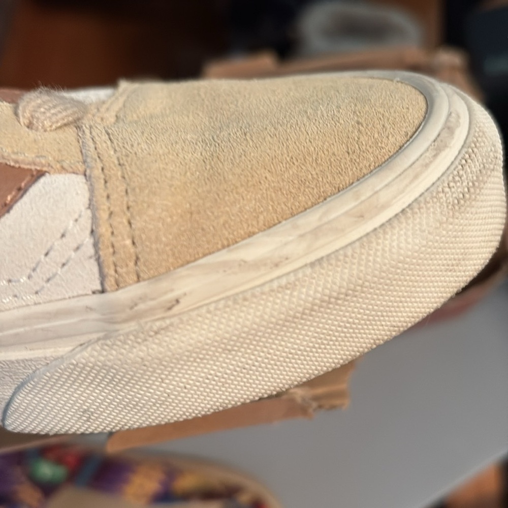 Vans X Madewell Lace Up Camel Sneakers - Picture 9 of 11